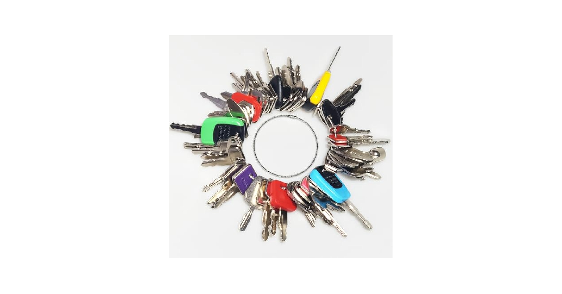KT★mama Amazon.com: 60 Heavy Equipment Keys Master Set Consturction